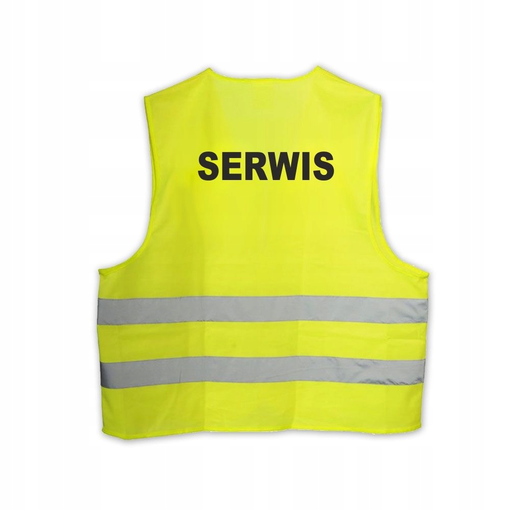 

Kamizelka odblaskowa żółta Serwis