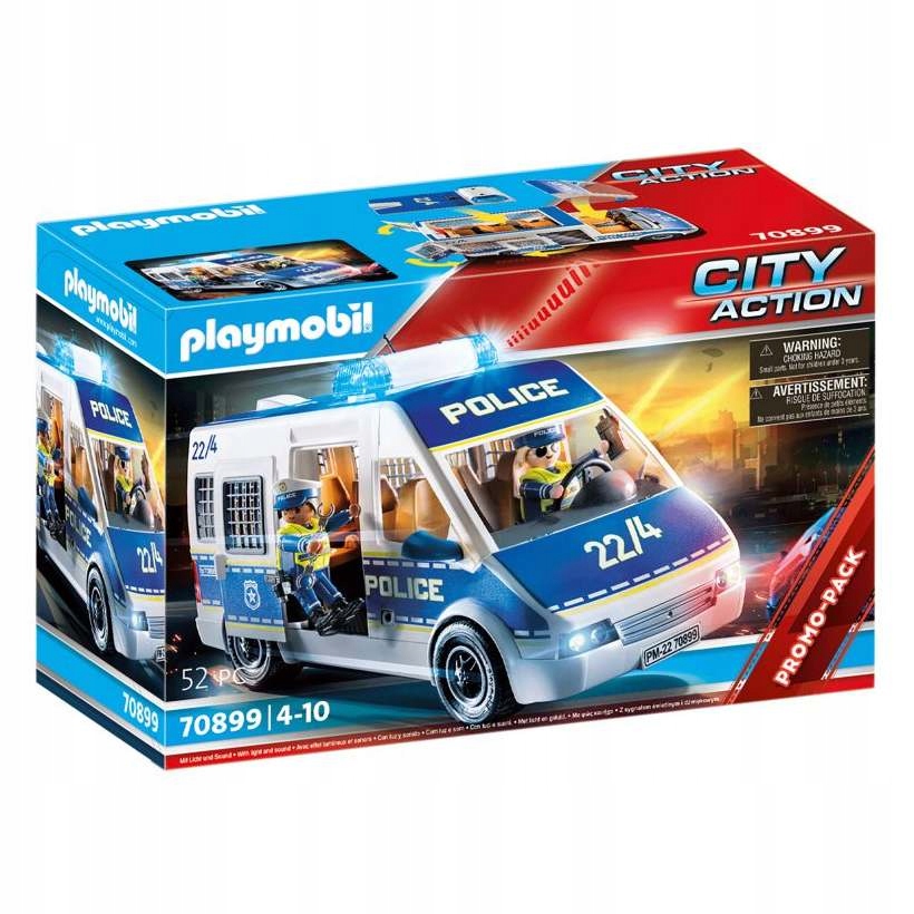 

Playmobil Transporter Policyjny Światła Dźwięk