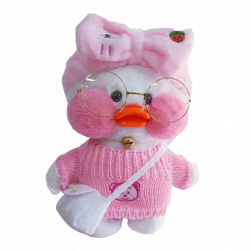 

Lalafanfan kaczka pluszowa zabawka 30 cm żółta