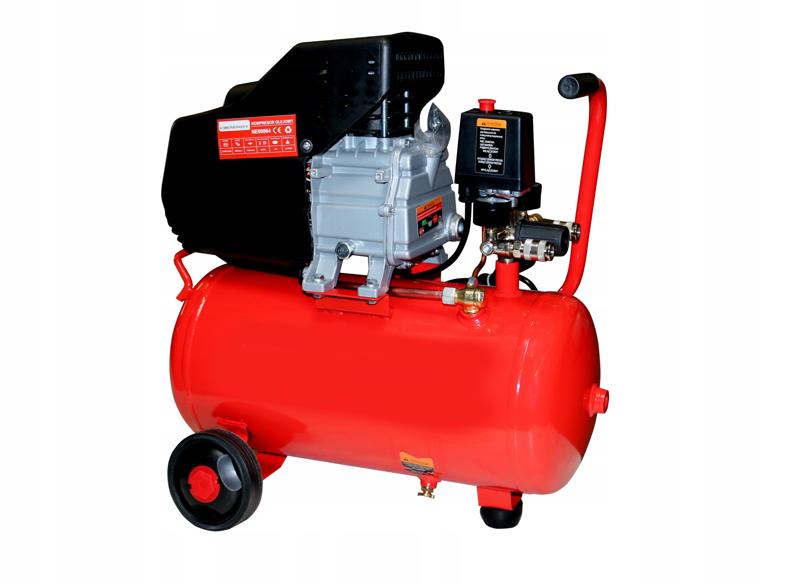 KOMPRESOR OLEJOWY 24L 8BAR 3,8KM 230V