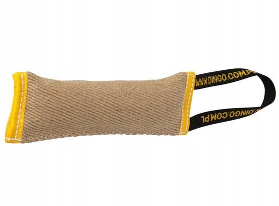 Levně Dingo Hračka pro psy Přetahovadlo z juty s rukojetí 60/8cm