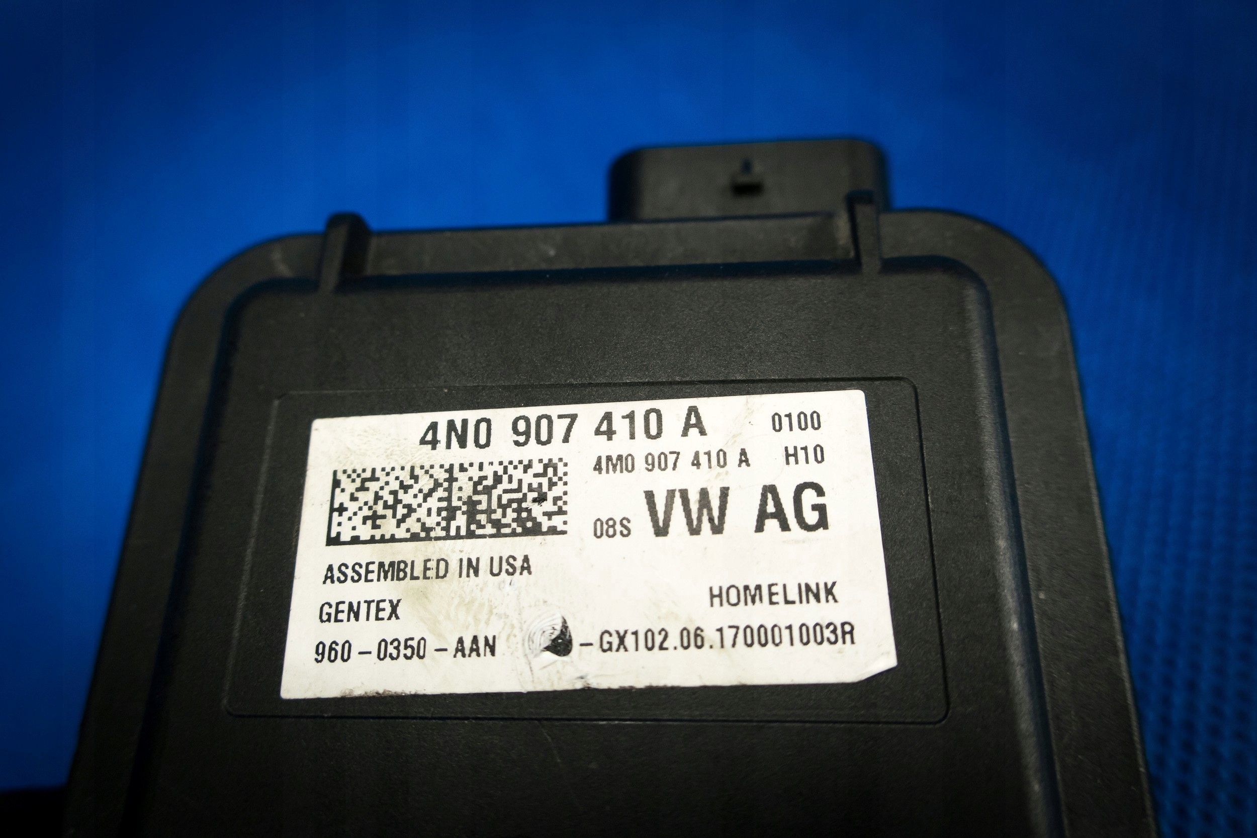control unit bramy Homelink Audi A7 4K8 A8 4N0907410A