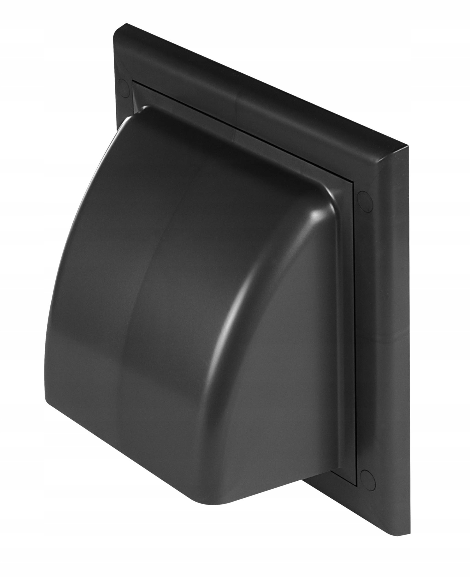OSŁONA WYWIEWNA KANAŁU OKRĄGŁEGO GRAFITOWA WYRZUTNIA PVC fi125mm KO125-30GR