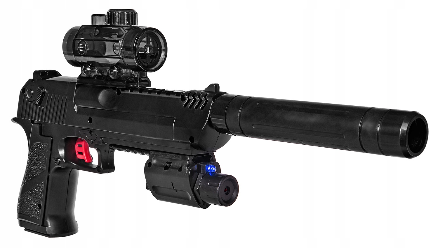 _ KARABIN PISTOLET MP AUTOMAT KULKI ŻELOWE_EAGLE Materiał plastik inny