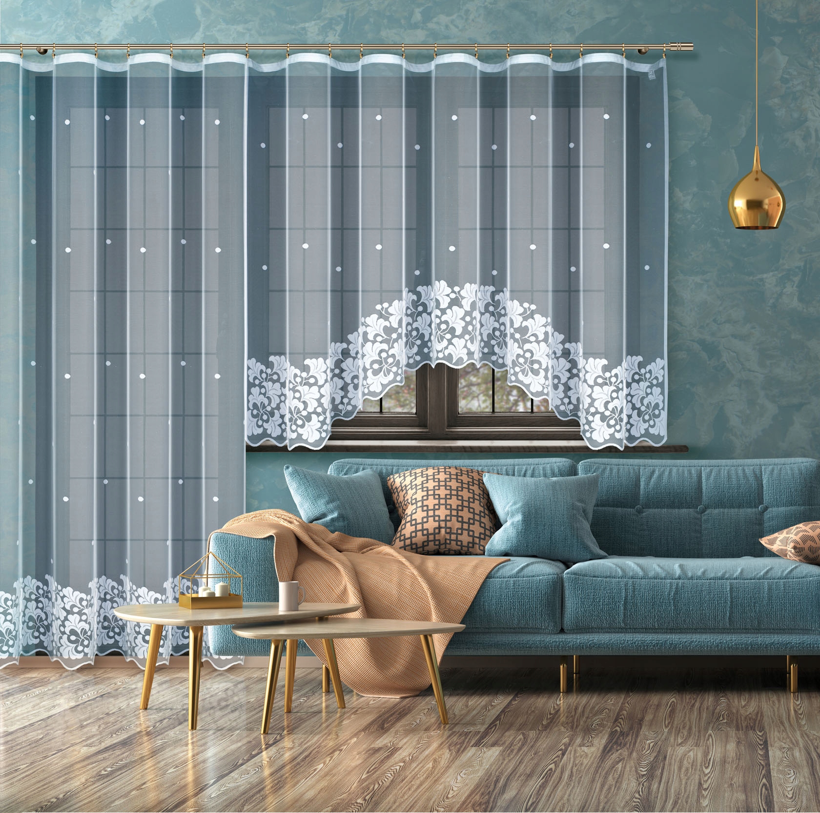 Výrazný balkónový set Záclony hotové Stojí to za to!