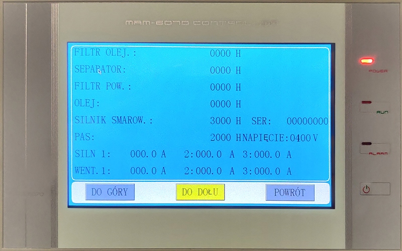 Kompresor śrubowy Kupczyk KKS 20/500 2150 l/min Zasilanie sieciowe