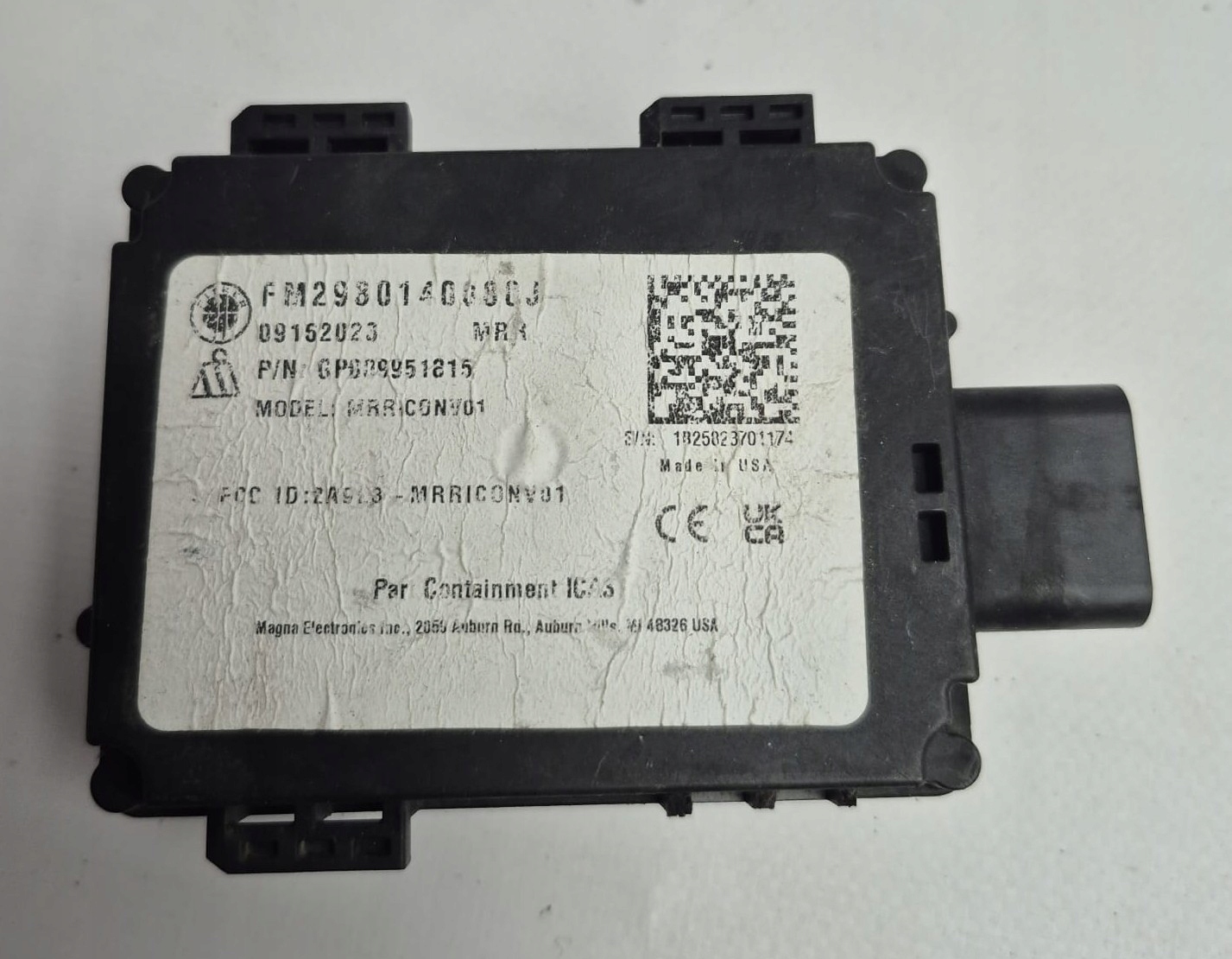 FISKER OCEAN RADAR SENSOR snímač ACC MARTWEGO POLA FM2980140080J