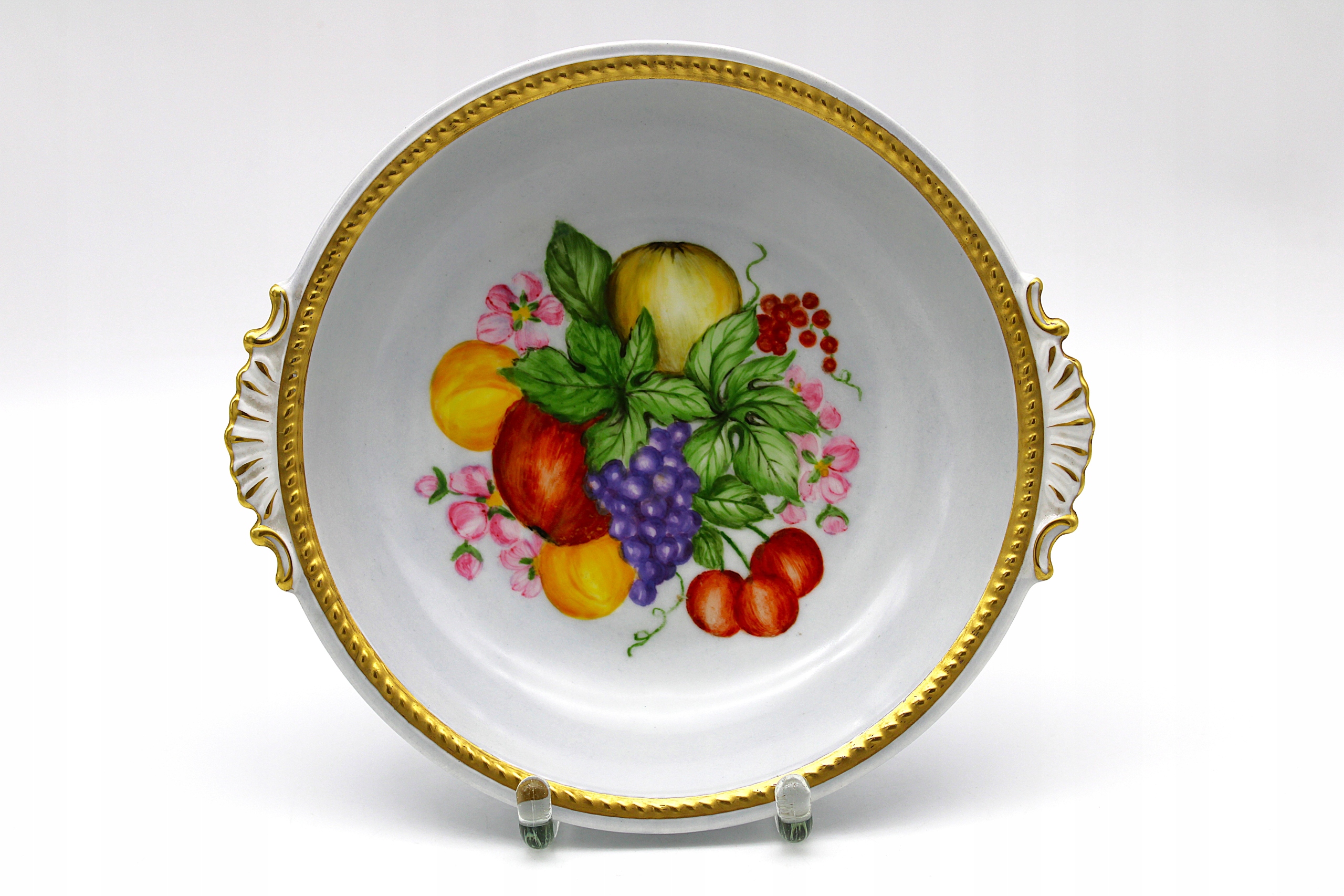 MISKA - OWOCARKA RĘCZNIE MALOWANA 1954 r