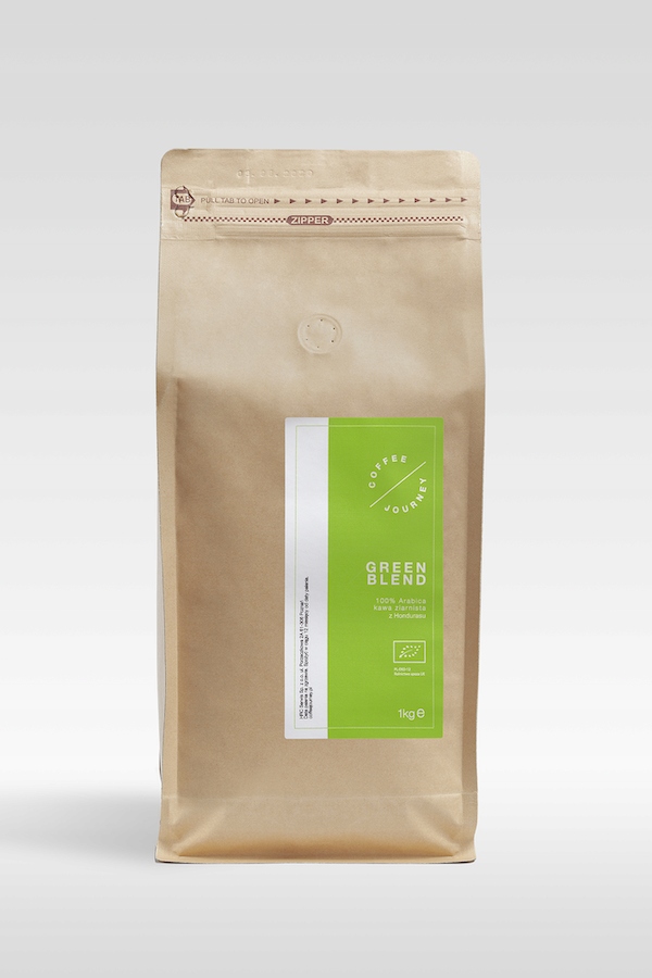Kawa ziarnista Bio Coffee Journey Green Blend 1000g