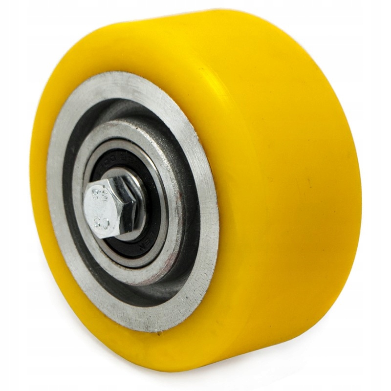 Kółko poliuretanowe, koło + śruba 80mm