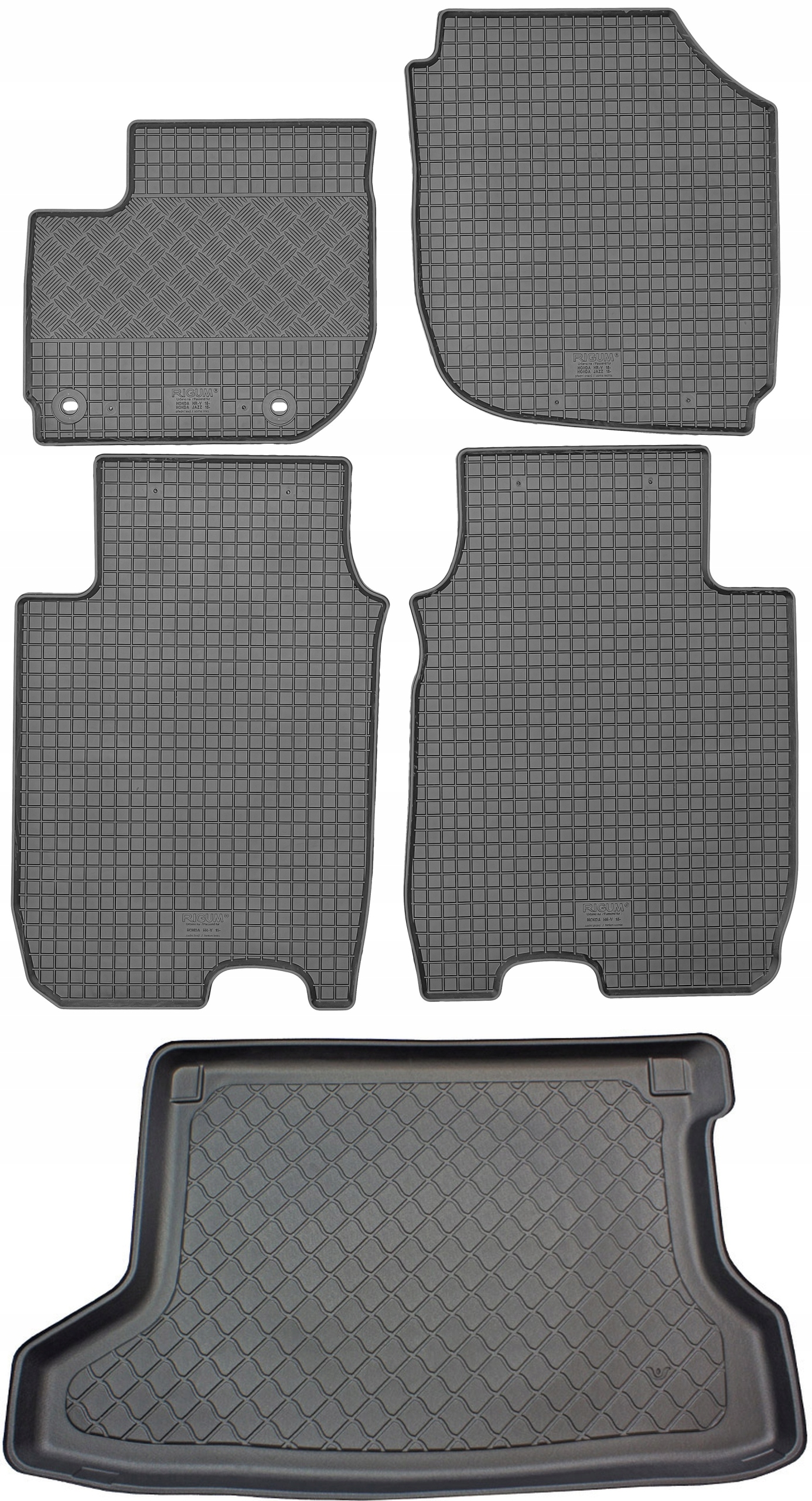 Honda Hr-v II Suv 2015- Sada Gumové rohože rohož