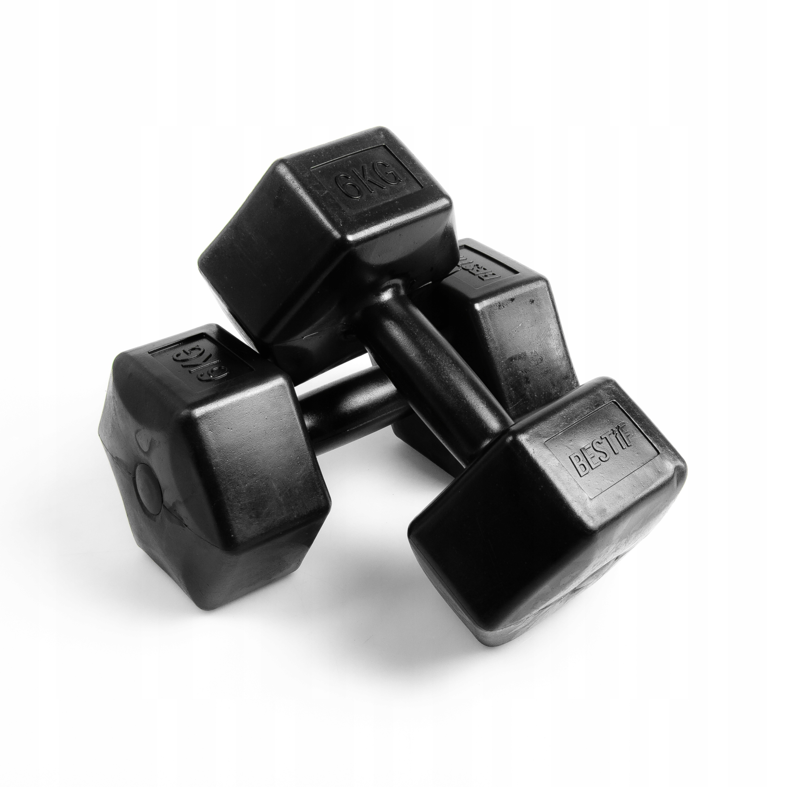 HANTLE hantelki CIĘŻARKI ZESTAW HANTLI 2x6kg 12kg Kod producenta BHC02