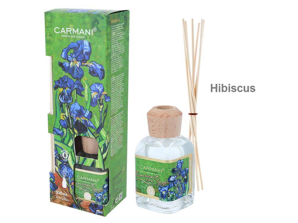 "Dyfuzor zapach - V. van Gogh, Irysy, Hibiscus (CA Rodzaj dyfuzor z patyczkiem