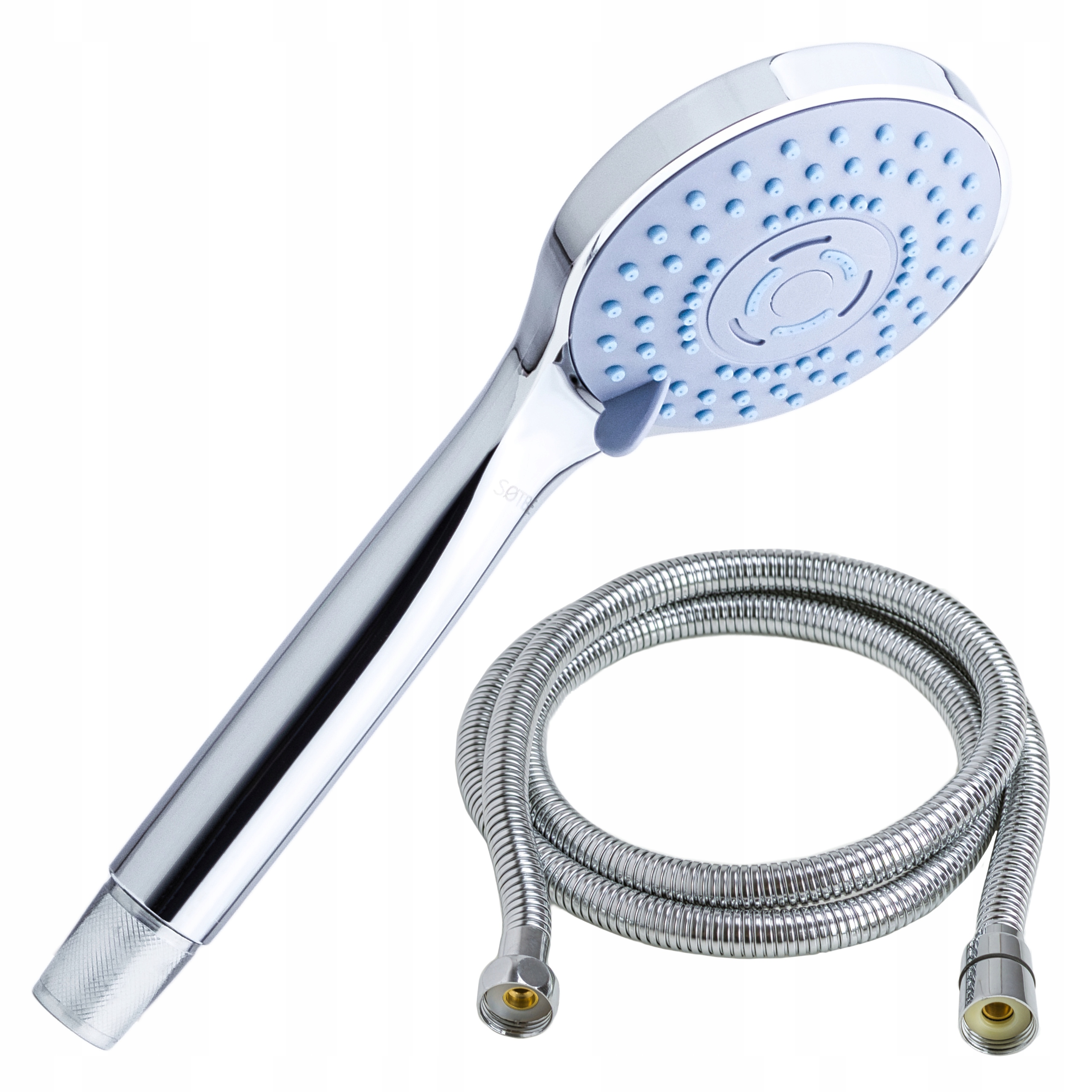 Sprchová Hlavice 3 funkce Hadice 150 cm Sprchová sada chrom Sotbe