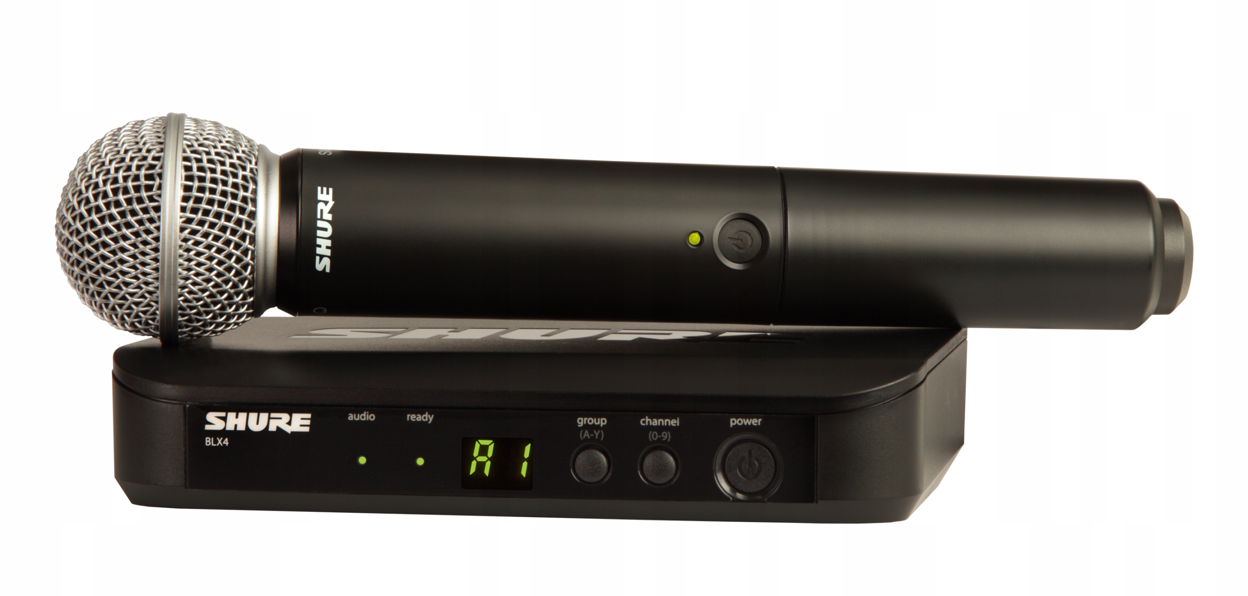 Shure BLX24E/SM58 mikrofon bezdrátový systém pro ruku Dj zpěvu