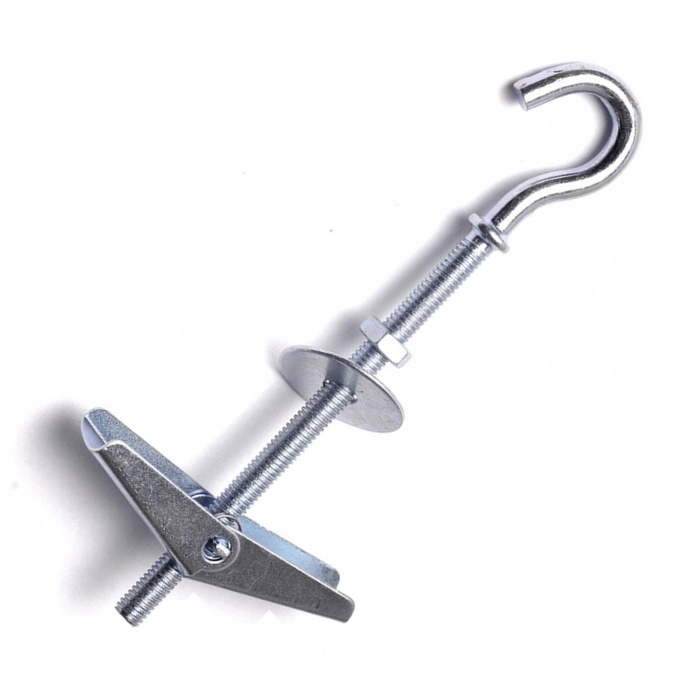 

Kołek rozkładany stalowy z hakiem M4 x 75mm