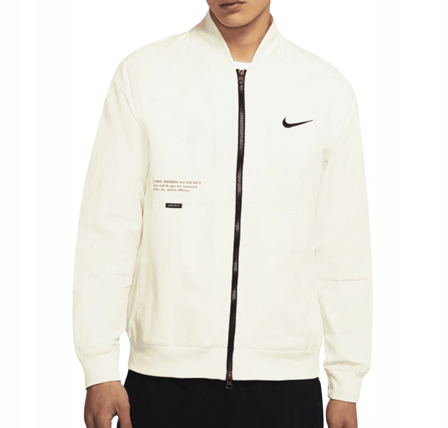 Kurtka Nike Sportswear Swoosh elegancka biała L 13501826401 