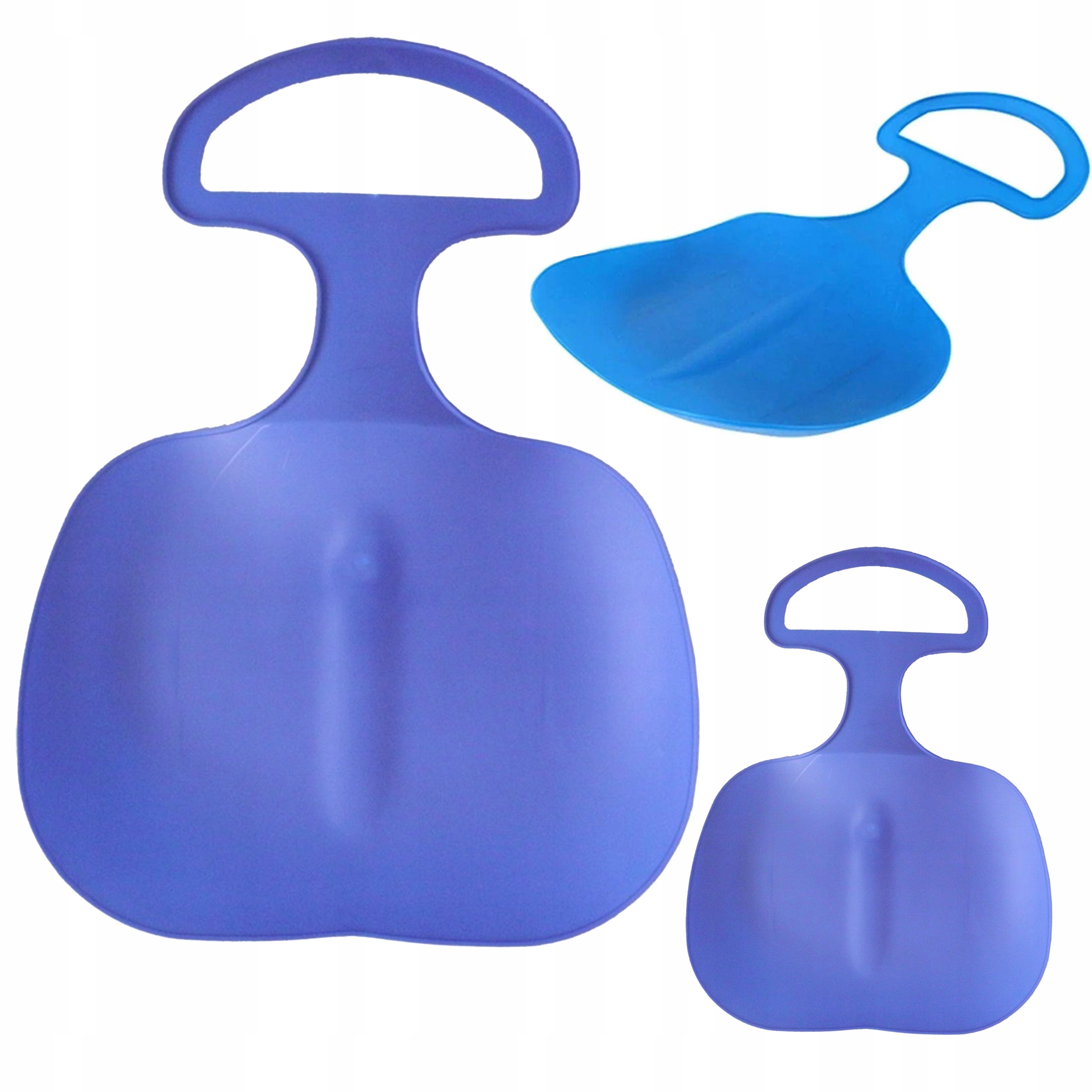 Ślizgacz sanki jabłuszko do zjeżdzania na śnieg xl niebieski Kod producenta RC-K-1219