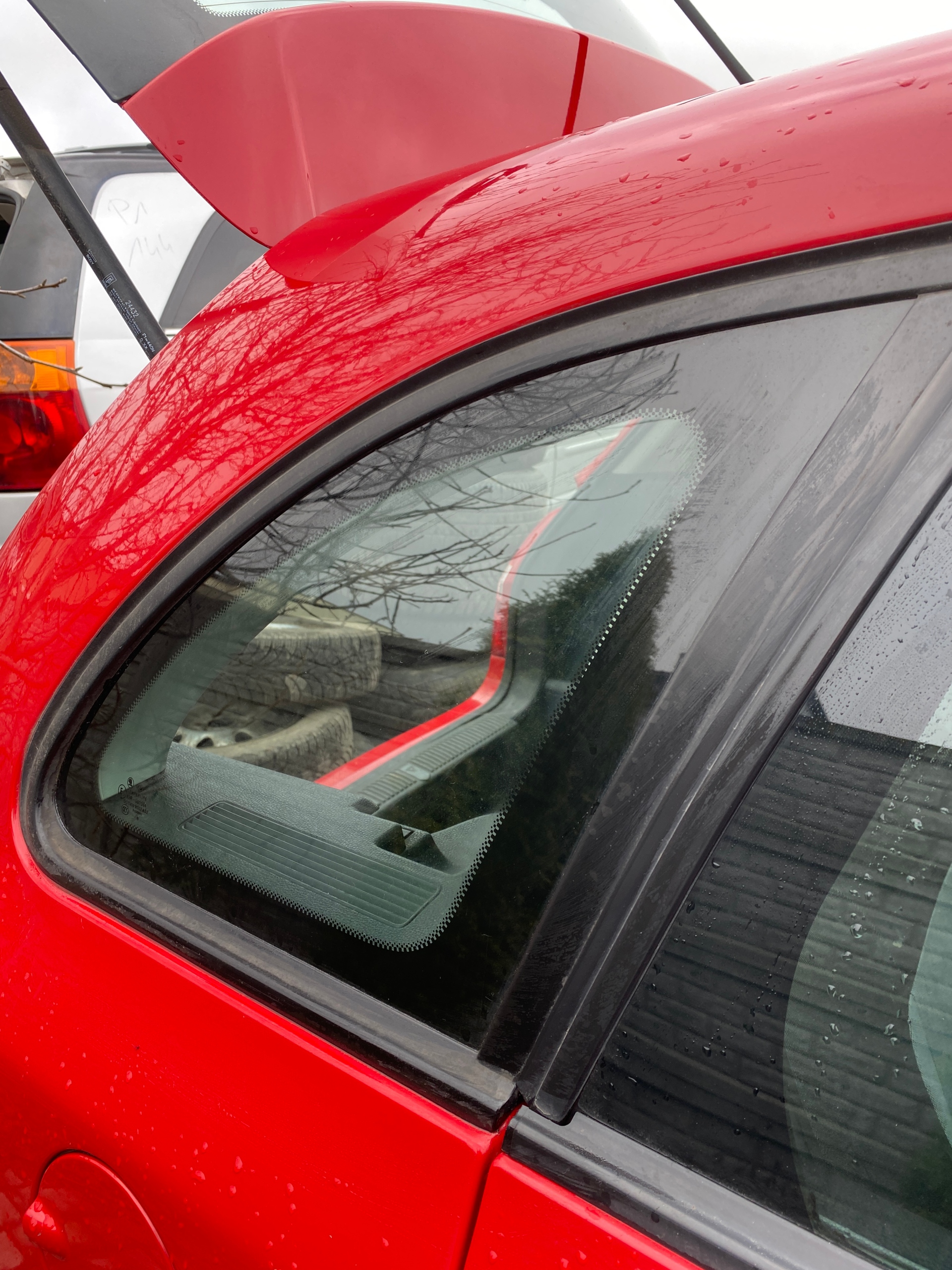 Skoda Fabia 2 II 07-14 window bodywork side right without USZCZELKI