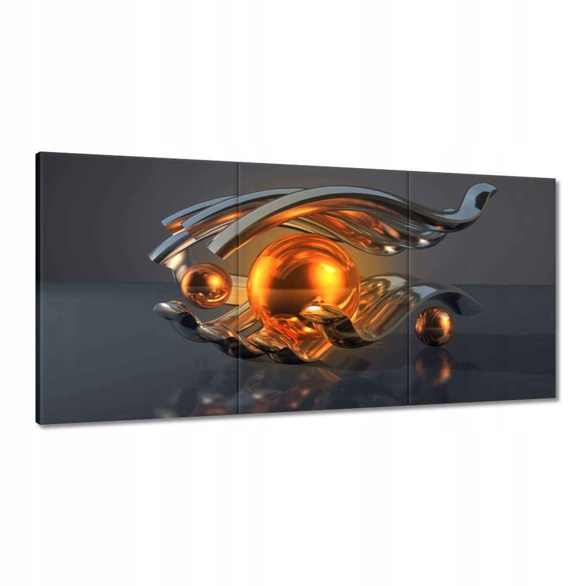 Obrazy 180x90 Abstraktné gule v ruke