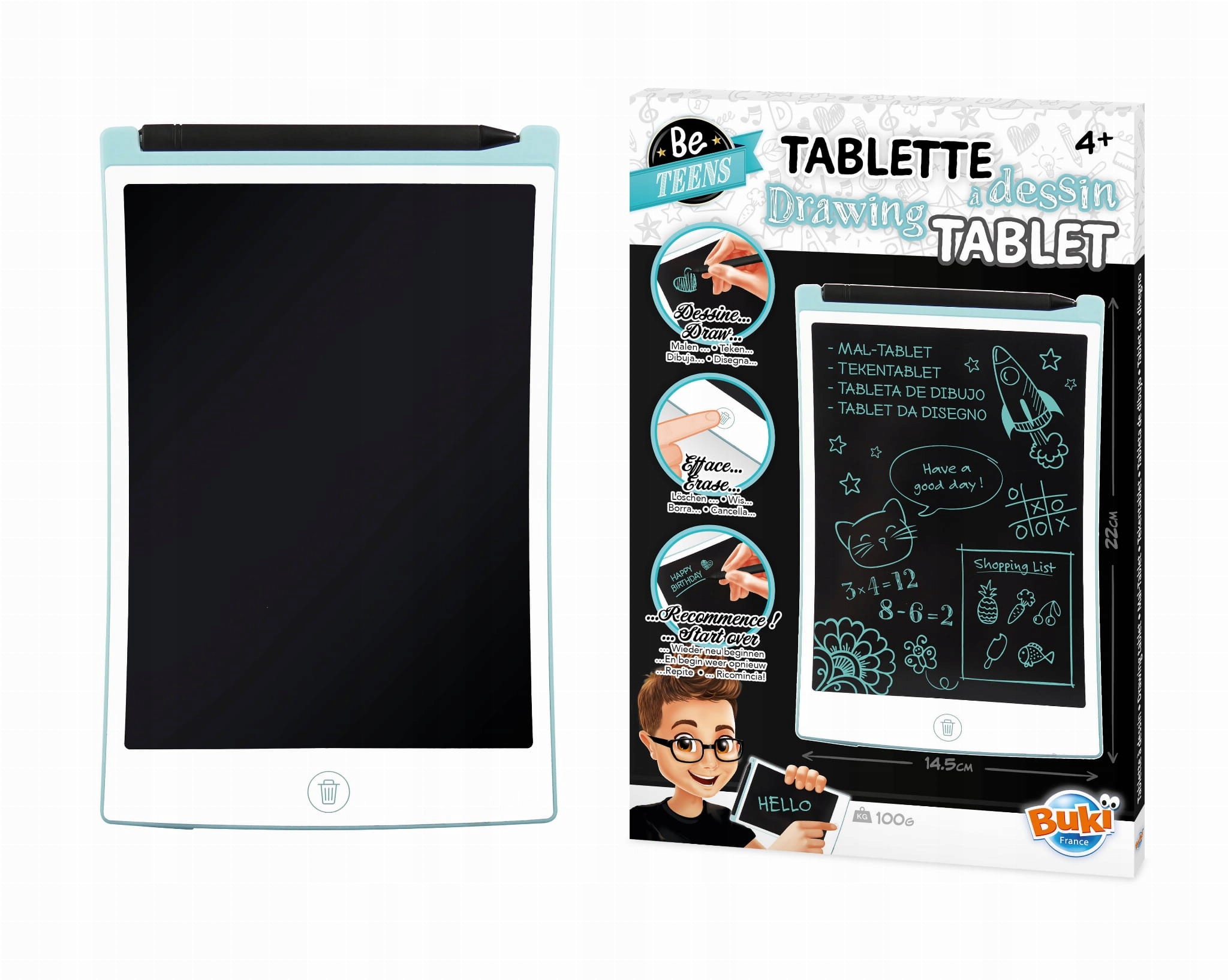 

Tablet do rysowania zabawy znikopis Be Teens Buki