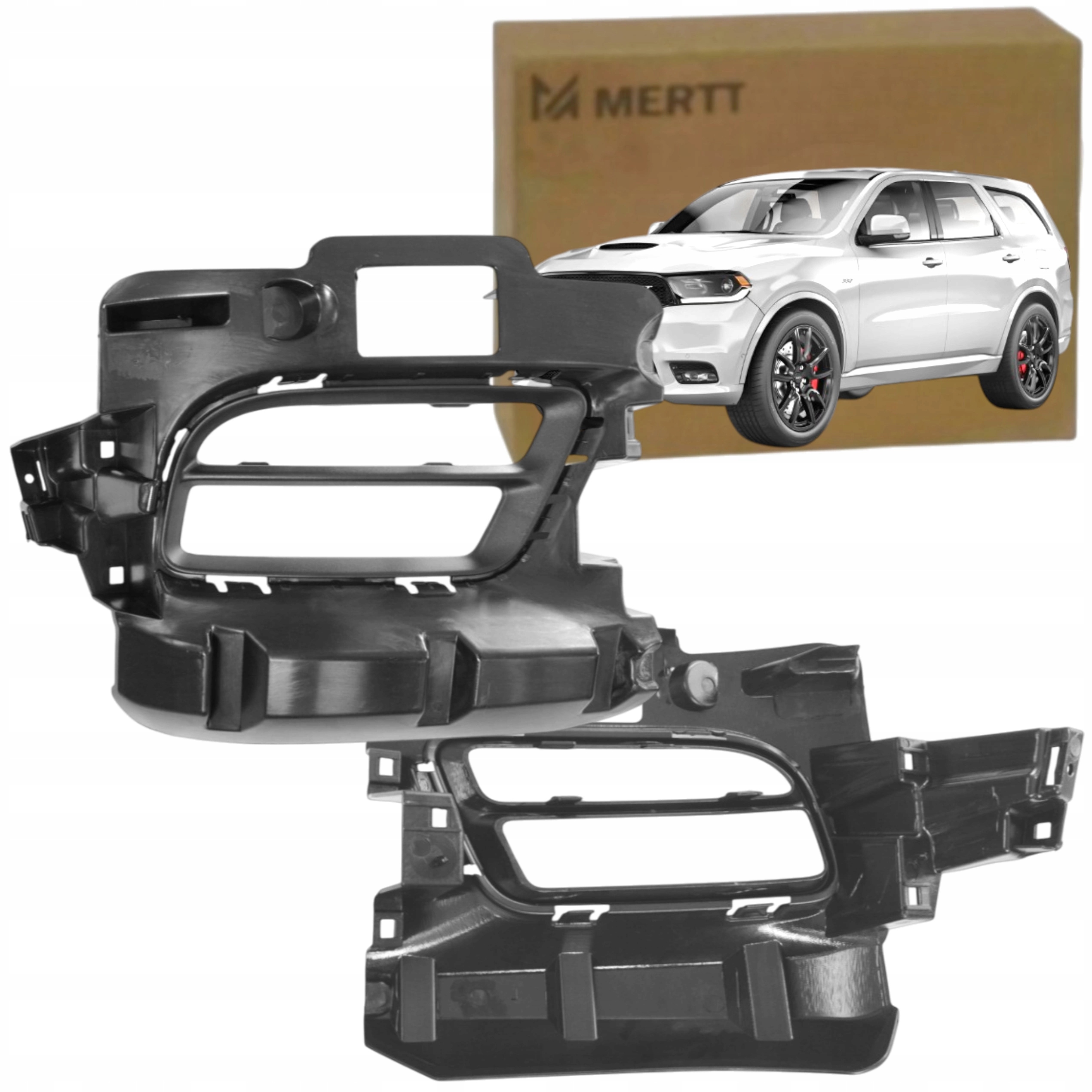 Atrapa Pravá Upevnění Mřížka Úchop Halogenu Dodge Durango 14-20 68307808AA