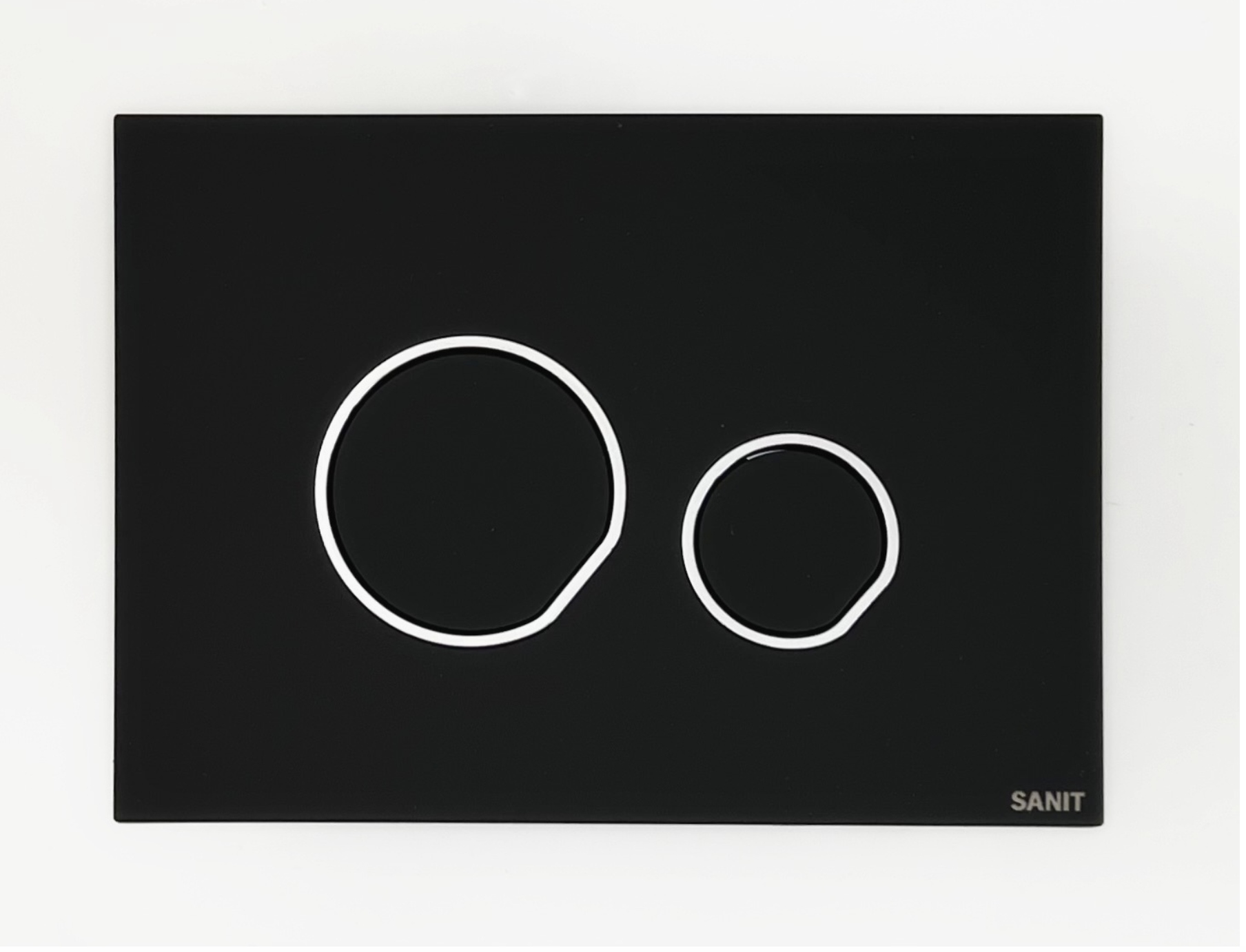 Ovládacie tlačidlo Cedo čierne matné Sanit 16.770.56