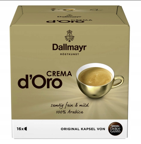 Kawa Nescafe Dolce Gusto Dallmayr Crema D'oro 16 kapsułek