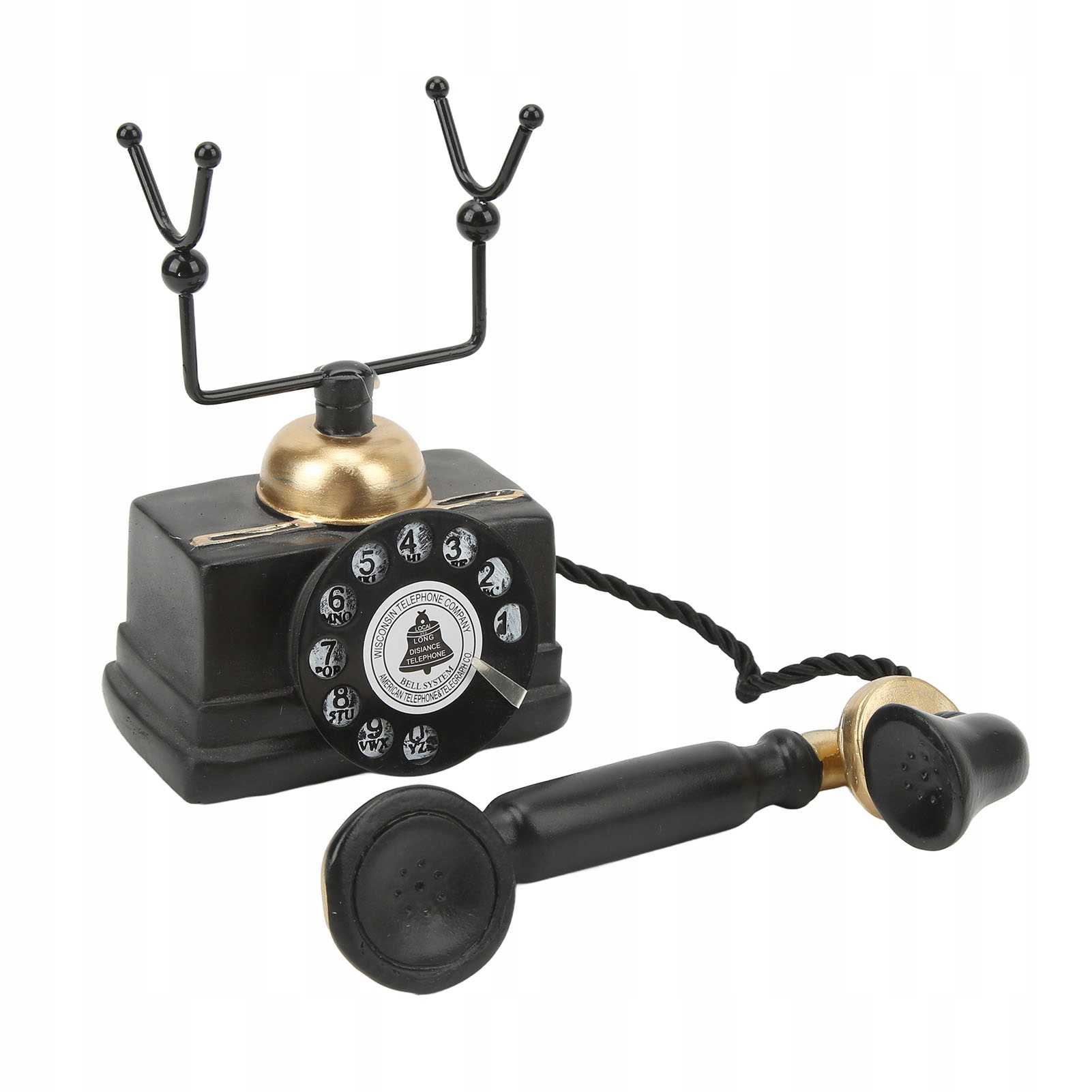 Cafe Bar sklep okno Vintage Model telefonu Retro