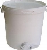 

Pojemnik na Miód z zaworem 17,7 L odstojnik wiadra