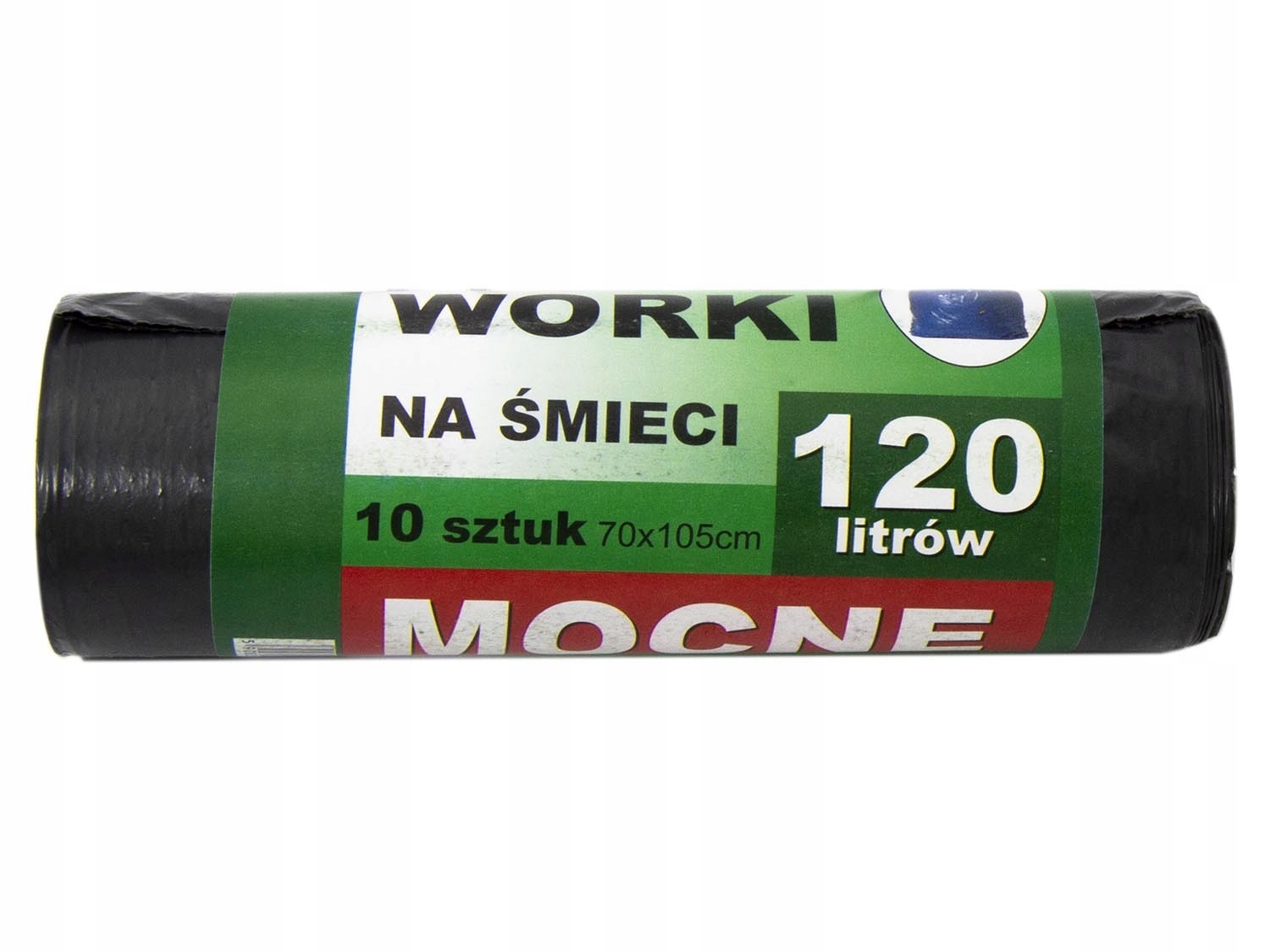 

Worki na śmieci worek 120L czarne mocne 10szt