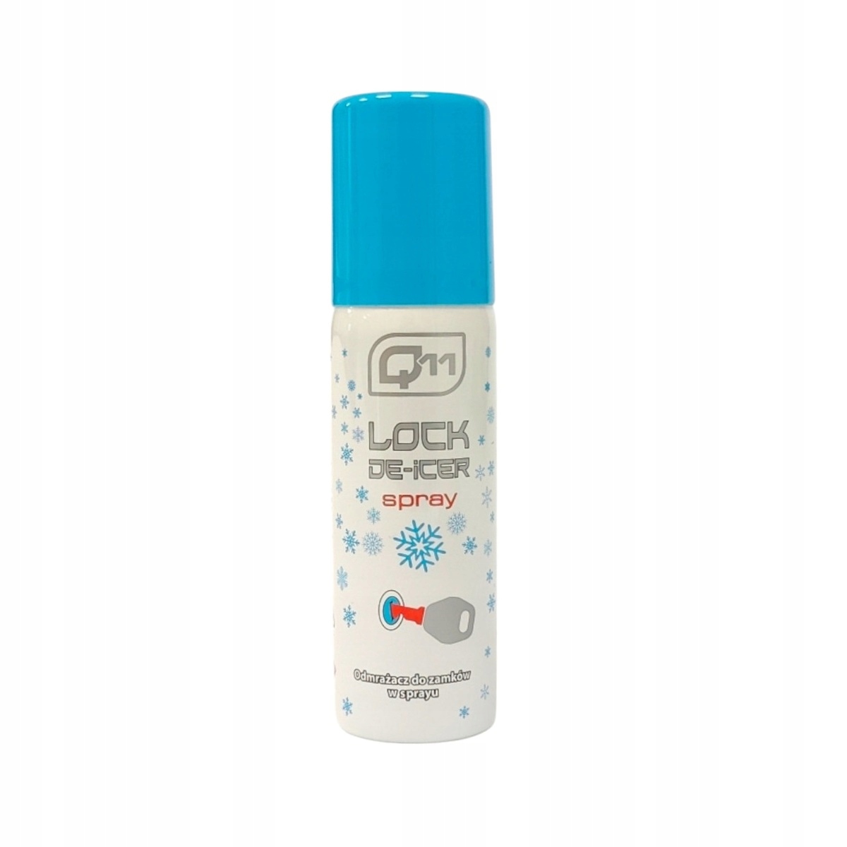 Q11 Odmrażacz do zamków kłódek Spray 50ML smar do zamku odmraża konserwuje