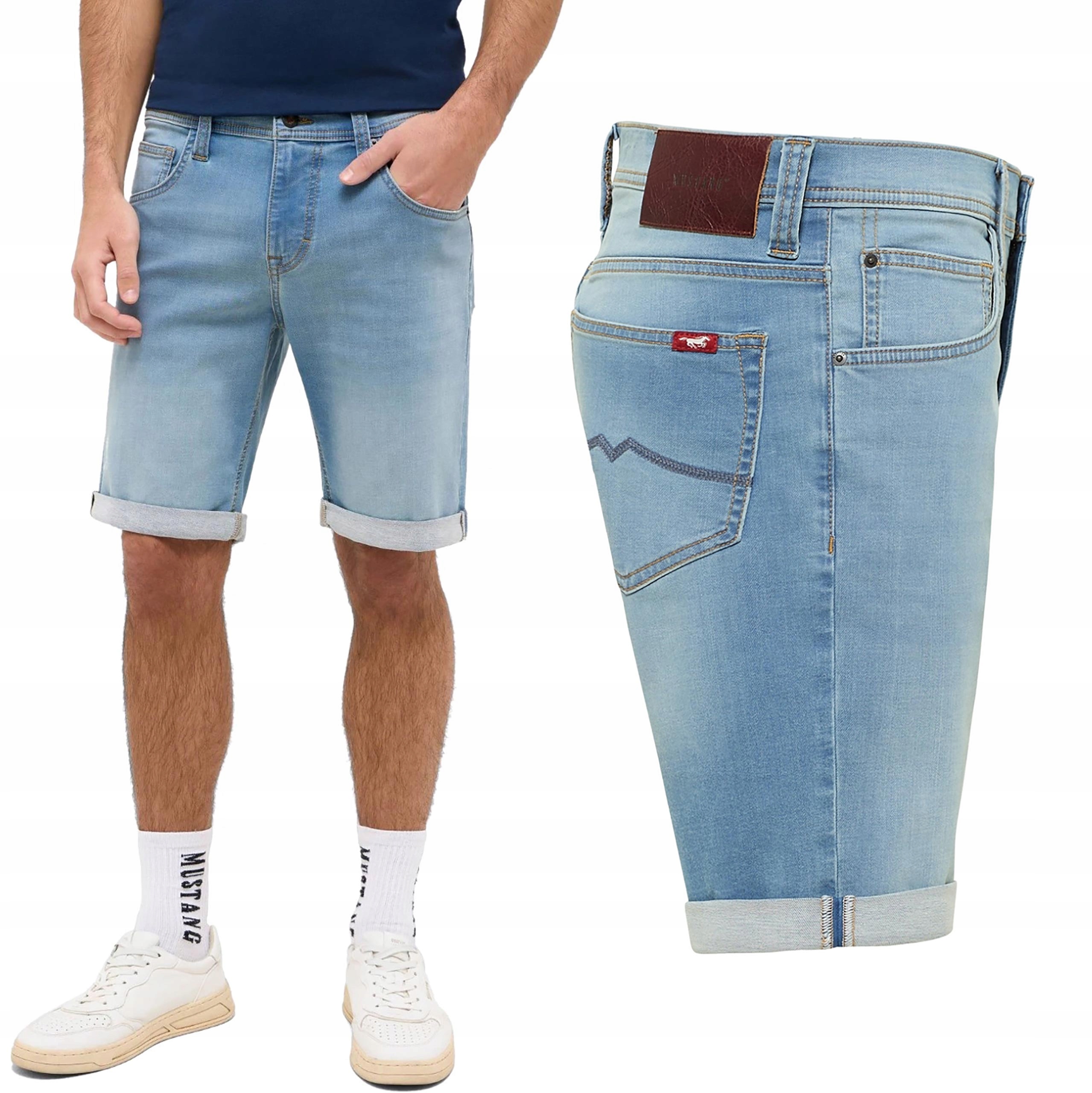 Mustang Chicago Shorts Z Coral 583 kraťasy pánské džínové šortky W52