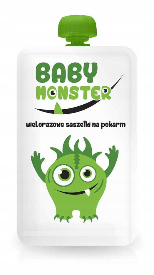 

Saszetka wielorazowa Baby Monster, 170 ml