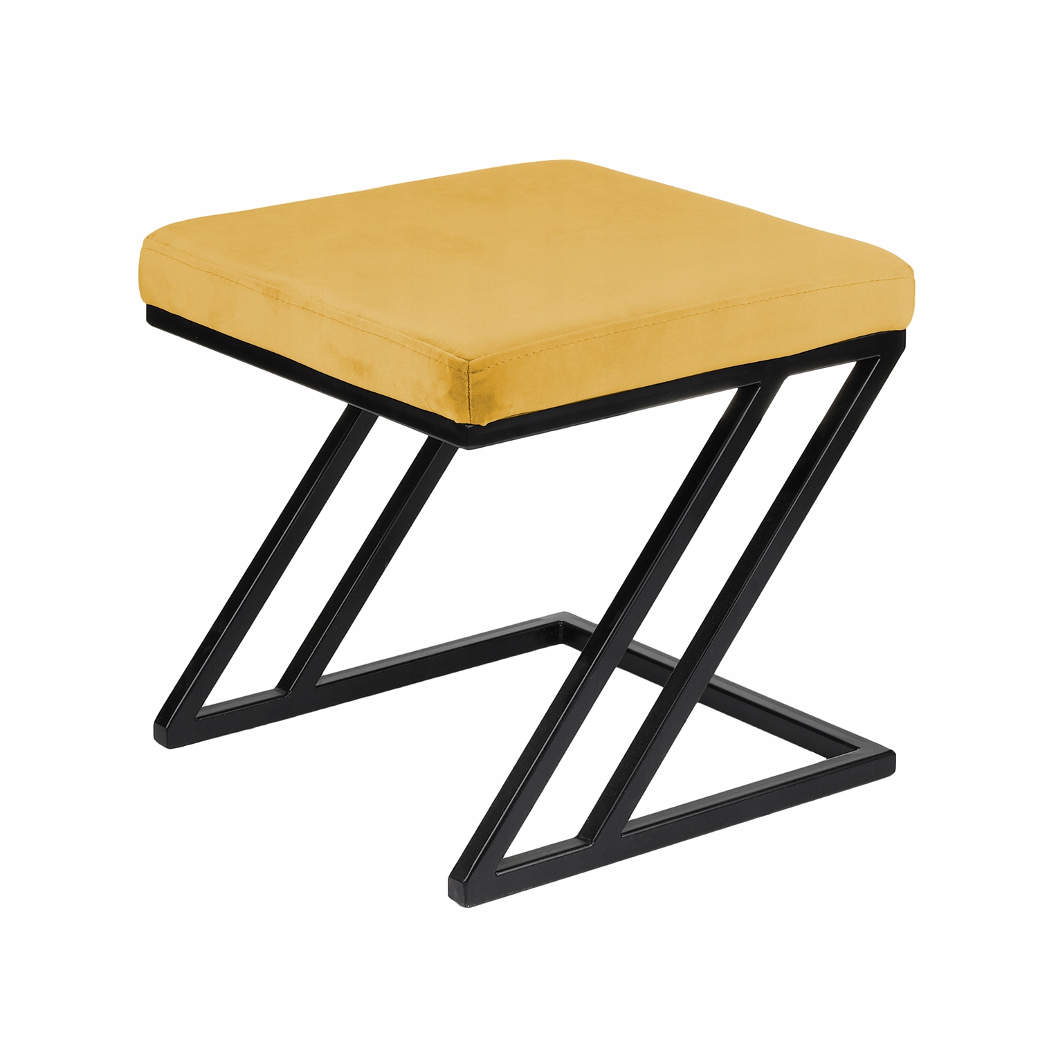 Pufa Ławka kwadratowa SNAP Linda Z Loft Żółta