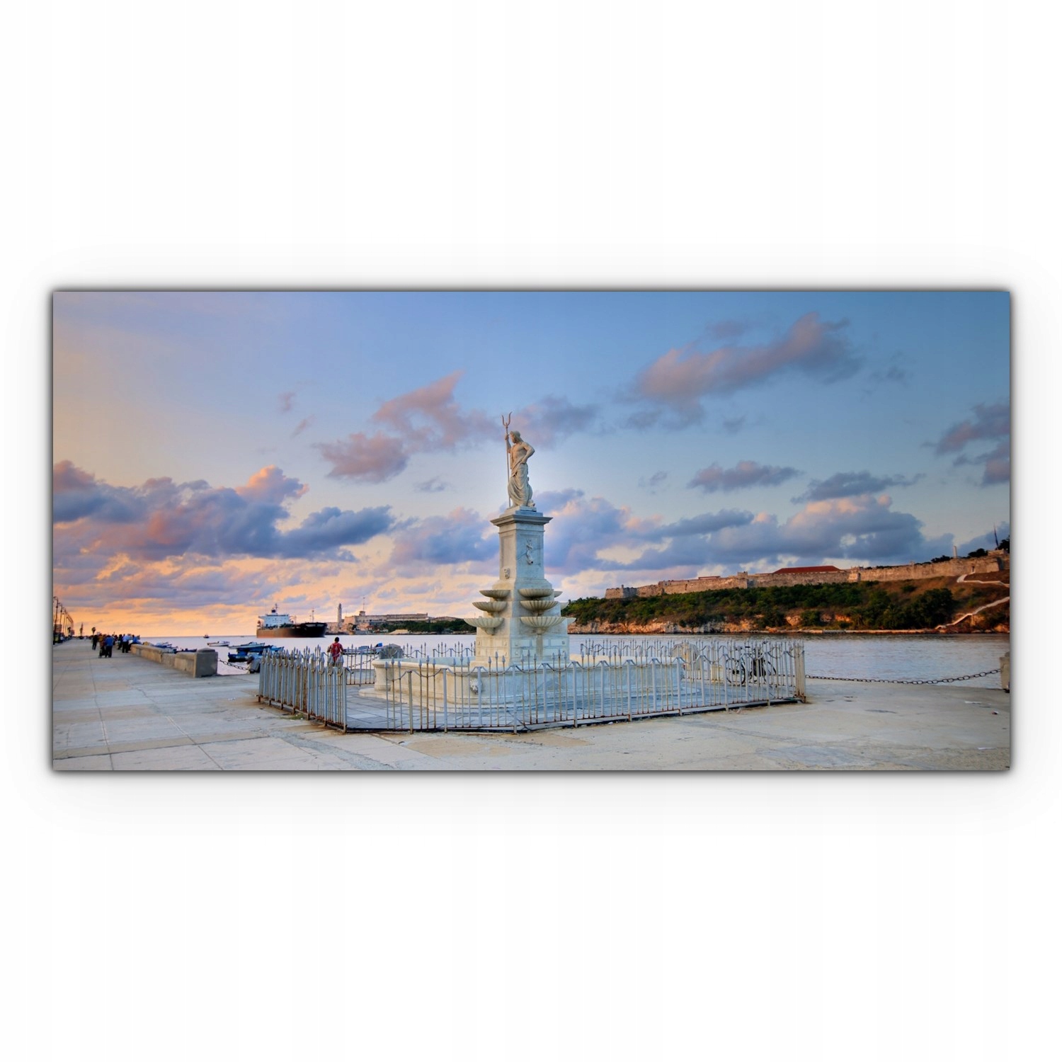 

foto-obraz na płótnie 120x60 Statua Zatoka Neptun