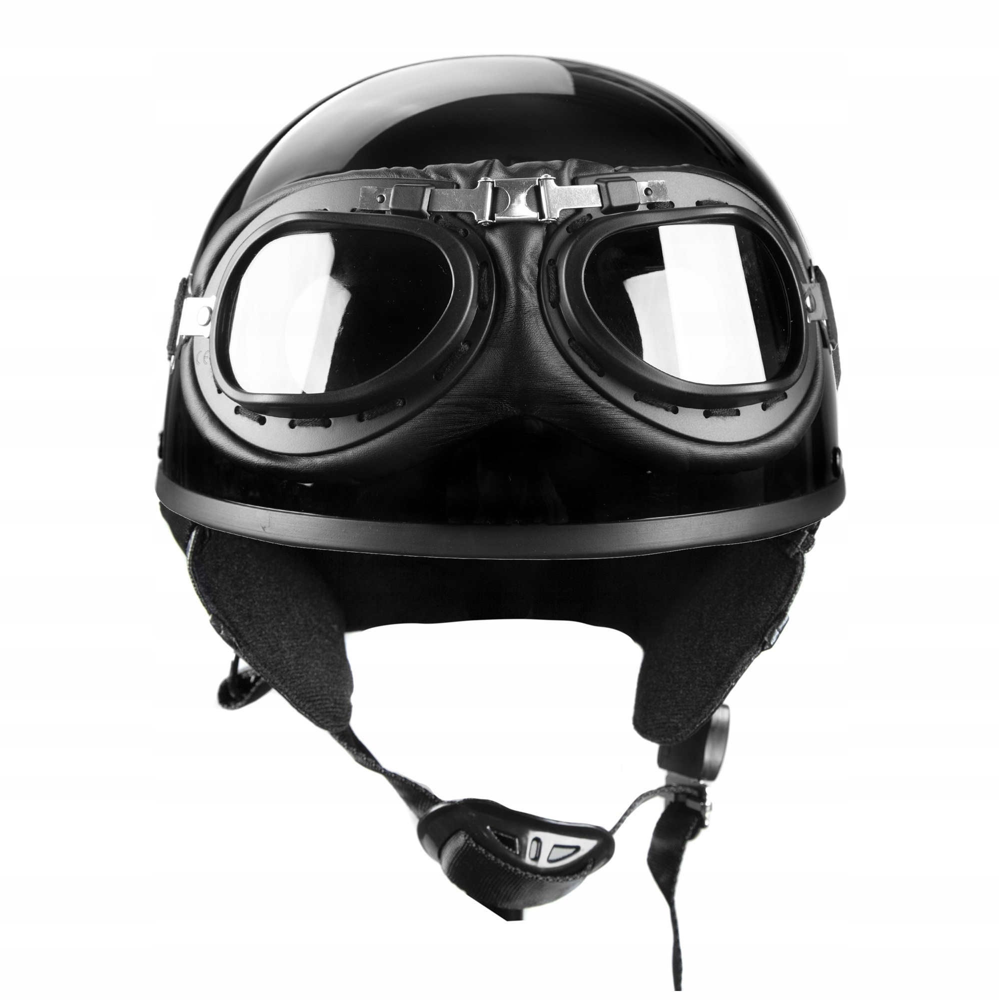 

Kask Hełm Niemiecki Orzeszek Chopper Motor Xlgogle