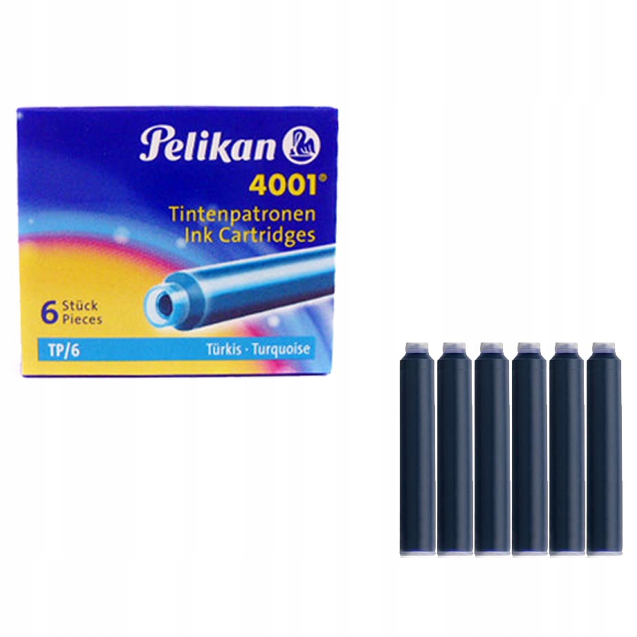 

Pelikan Naboje Do Piór Krótkie Griffix Turkusowy