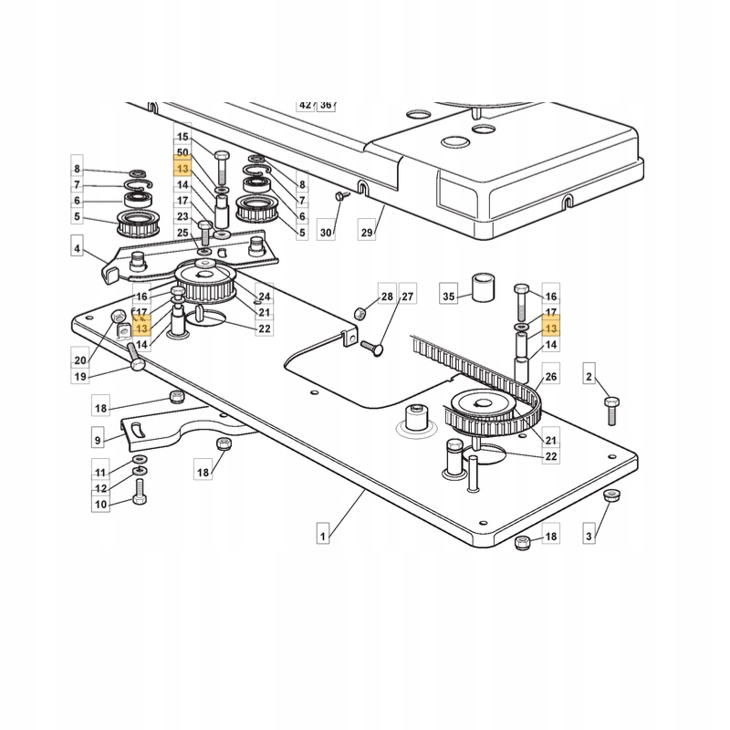 TULEJA OGRANICZNIK PASKA KOSISKA STIGA ESTATE GRAND SC ST GRAND 125160003/2 Marka Stiga