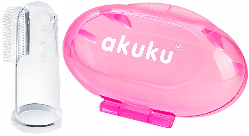 AKUKU SZCZOTECZKA DO ZĘBÓW I MASAŻU DZIĄSEŁ + ETUI EAN (GTIN) 5907644002658