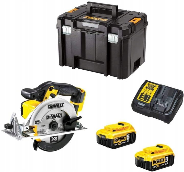 DeWalt DCS391P2 Akumulátorová kotoučová pila 2x5Ah