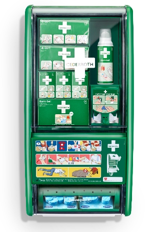 APTECZKA ŚCIENNA CEDERROTH First & Burn Station 51011003