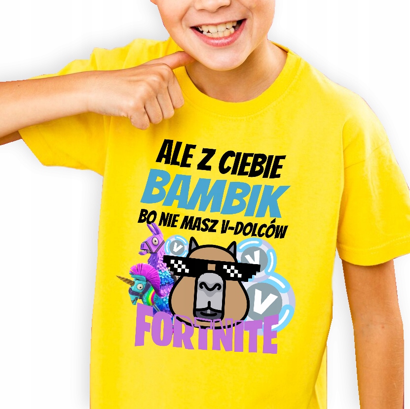 Detské tričko Žltá ALE Z VÁS BAMBIK W 158