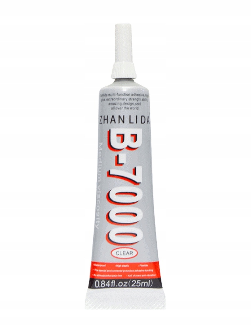 Klej Zhanlida B7000 do klejenia wyświetlaczy Gsm 25ml