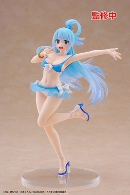 KonoSuba: Boží požehnání! 3 figurky Coreful Aqua Swimwear 18 cm