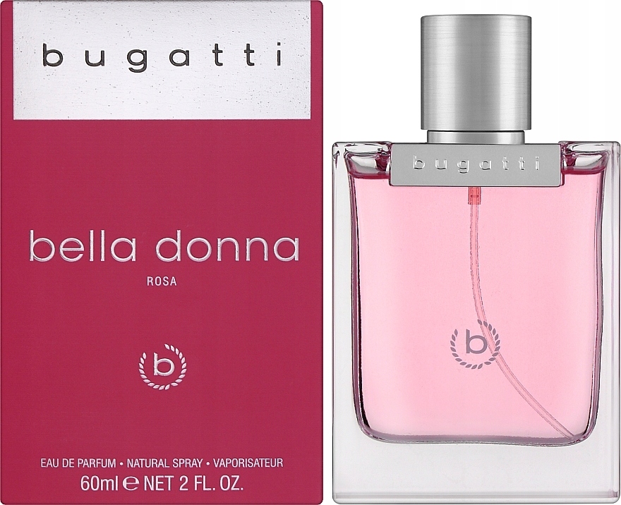 Bugatti Bella Donna Rosa Parfémovaná Voda 60 ML Pro Ženy