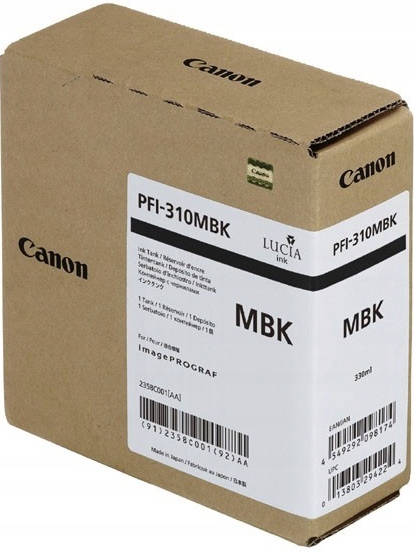 Canon Ink PFI-310 Mbk, TX-4100