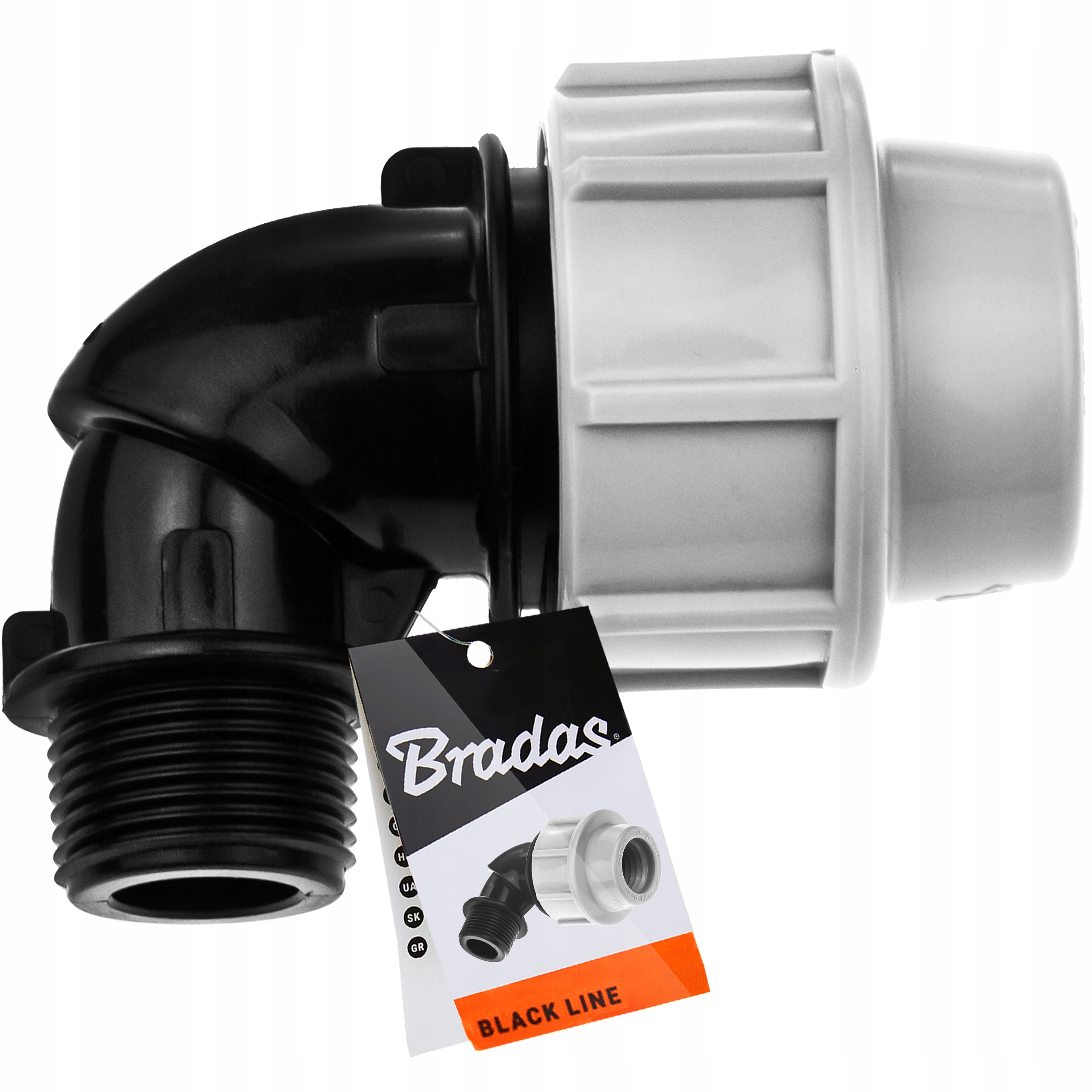 

Kolanko Przyłącze Skręcana 3/4" Do Rur Pe Gz 25mm