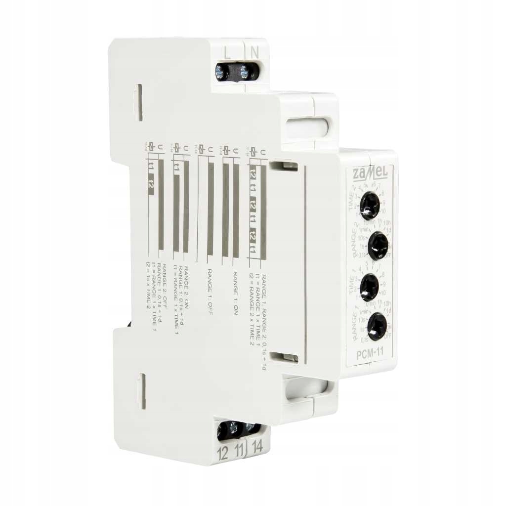 Przekaźnik czasowy cykliczny PCM-11 Zamel Exta Rodzaj inny