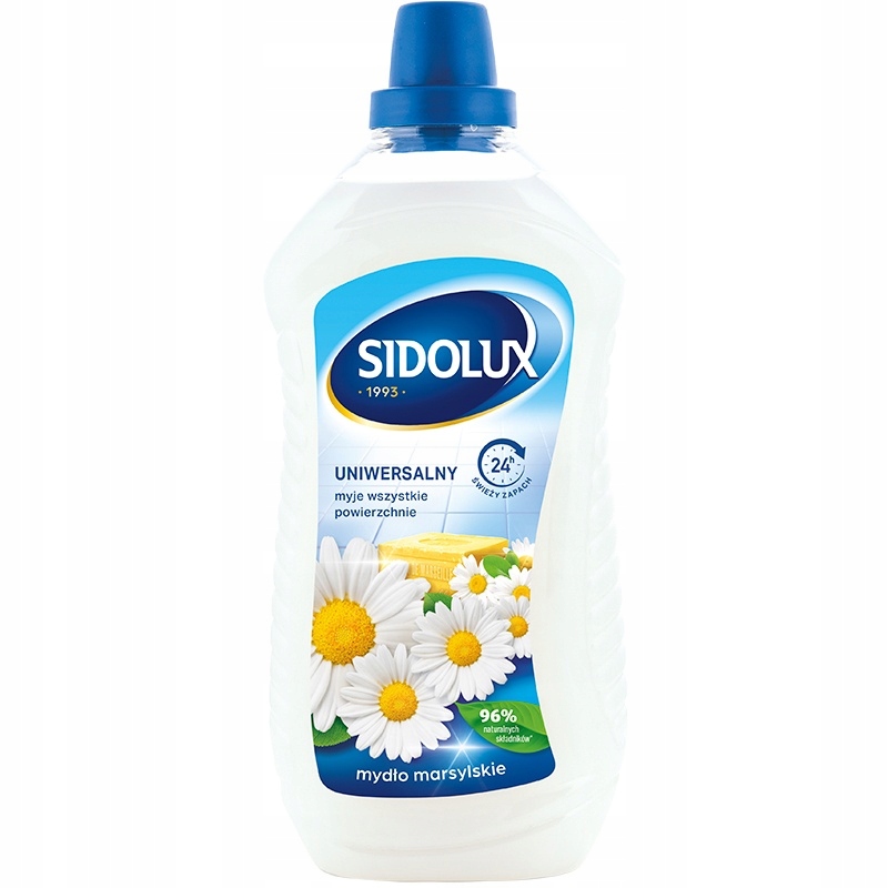 

Sidolux Płyn Mycia Uniwersalny Mydło Marsylskie 1L